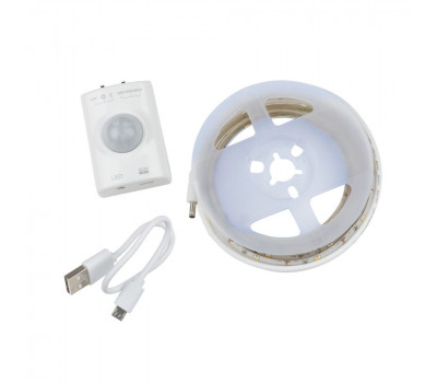 Светодиодная лента ULS-R21-2,4W/4000K/1,0M/RECH SENSOR Smart Light блистер Uniel Светодиодная лента ULS-R21-2,4W/4000K/1,0M/RECH SENSOR Smart Light блистер Uniel