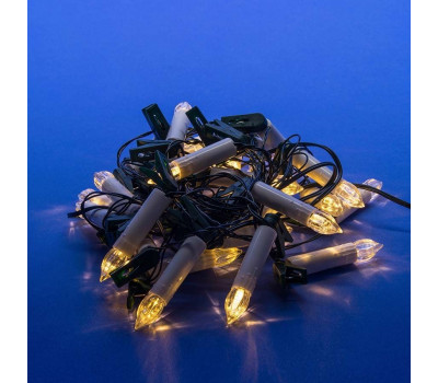 Гирлянда  ULD-S0800-040/SGA WARM WHITE IP20 CANDLES Uniel