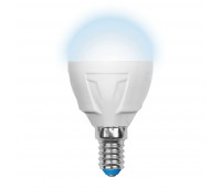 Лампочка светодиодная  LED-G45-6W/NW/E14/FR/DIM PLP01WH картон