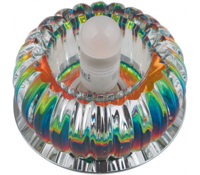 Точечный светильник Fiore DLS-F115 G9 CHROME/RAINBOW Fametto Точечный светильник Fiore DLS-F115 G9 CHROME/RAINBOW Fametto