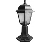 Наземный фонарь  UUL-A01F 60W/E27 IP44 BLACK SILVER