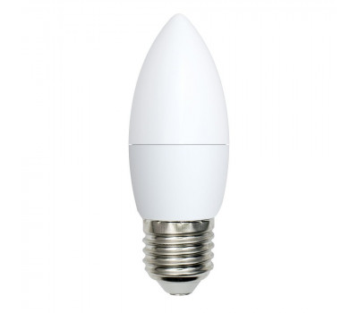 Лампочка светодиодная LED-C37-7W/DW/E27/FR/NR картон Volpe Лампочка светодиодная LED-C37-7W/DW/E27/FR/NR картон Volpe