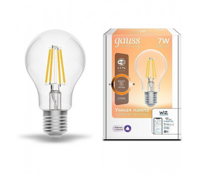 Лампочка светодиодная филаментная Smart Home 1200112 Gauss