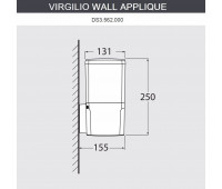 Настенный светильник уличный Virgilio DS3.562.000.WYF1R