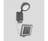Настенный светильник уличный SOLAR W6102S-PIR SL Gr