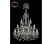 Подвесная люстра 11.11 11.11.16+8+4.300.3d.XL-128.Gd.Sp