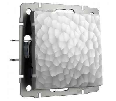 Выключатель Встраиваемые механизмы Hammer серебряные W1212006 Werkel Выключатель Встраиваемые механизмы Hammer серебряные W1212006 Werkel