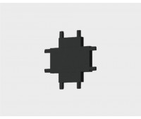 Соединитель X-образный  IT09-9031 black