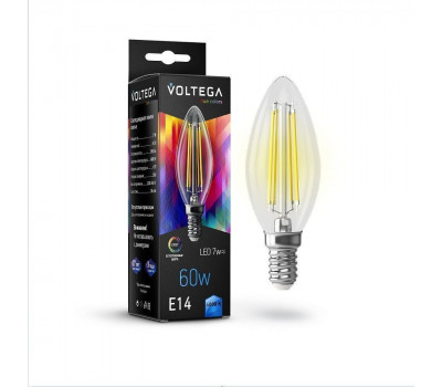 Лампочка светодиодная Cangle E14 7W High CRI 7153 Voltega Лампочка светодиодная Cangle E14 7W High CRI 7153 Voltega