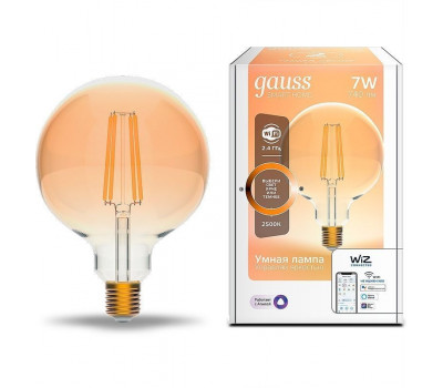 Лампочка светодиодная филаментная Smart Home 1320112 Gauss