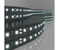 Светодиодная лента 24V 60Led 14,4W IP20 Black Лента светодиодная 24V 14,4W 60Led 5050 IP20 холодный белый, Black, 5м