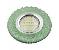 Точечный светильник Luciole DLS-L137 GU5.3 GLASSY/GREEN