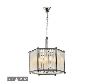 Подвесная люстра Rich P9509-4 NIC iLamp Подвесная люстра Rich P9509-4 NIC iLamp