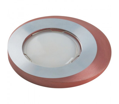 Точечный светильник Vernissage DLS-V105 GU5.3 CHROME+BROWN Fametto