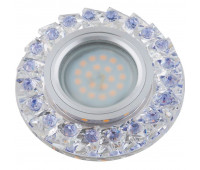 Точечный светильник Luciole DLS-L120 GU5.3 CHROME/CLEAR+PURPLE