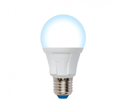 Лампочка светодиодная LED-A60 10W/6500K/E27/FR/DIM PLP01WH картон Uniel Лампочка светодиодная LED-A60 10W/6500K/E27/FR/DIM PLP01WH картон Uniel