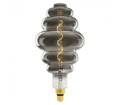 Лампочка светодиодная  LED-SF40-5W/SOHO/E27/CW CHROME/SMOKE GLS77CR Uniel