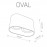 Точечный светильник Oval 9241 Nowodvorski