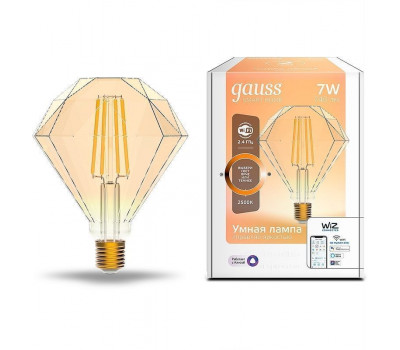 Лампочка светодиодная филаментная Smart Home 1350112 Gauss