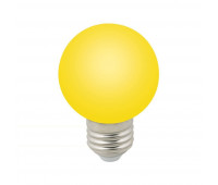 Лампочка светодиодная  LED-G60-3W/YELLOW/E27/FR/С