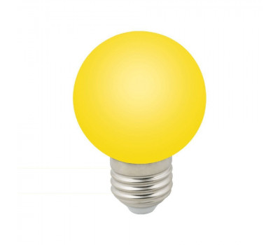Лампочка светодиодная  LED-G60-3W/YELLOW/E27/FR/С Volpe