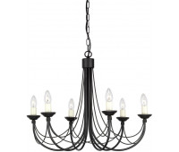Подвесная люстра Carisbrooke CB6-BLACK