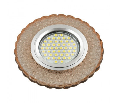 Точечный светильник Luciole DLS-L140 GU5.3 GLASSY/TEA Fametto Точечный светильник Luciole DLS-L140 GU5.3 GLASSY/TEA Fametto