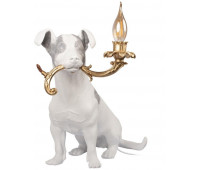 Интерьерная настольная лампа Dog 10312 Grey