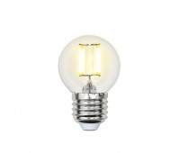 Лампочка светодиодная  LED-G45-7,5W/WW/E27/CL GLA01TR картон