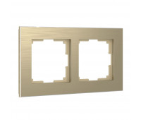 Рамка Aluminium шампань алюминий W0021711