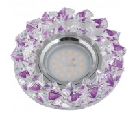 Точечный светильник Peonia DLS-P117 GU5.3 CHROME/PURPLE