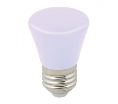 Лампочка светодиодная  LED-D45-1W/RGB/E27/FR/С BELL Volpe
