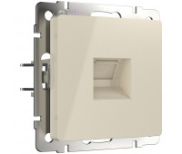 Розетка Слоновая кость WL03-RJ-11-ivory