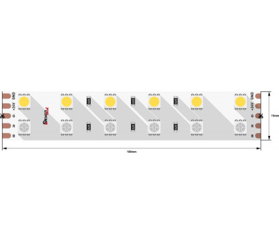 Светодиодная лента LUX DSG5120-24-RGB+WW-33 DesignLed Светодиодная лента LUX DSG5120-24-RGB+WW-33 DesignLed