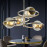 Потолочная люстра Sarita 4096-304 Rivoli