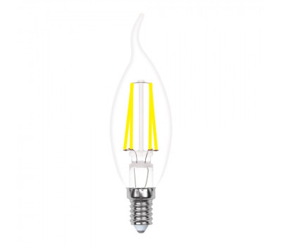 Лампочка светодиодная  LED-CW35-5W/WW/E14/CL/MB GLM10TR картон Uniel