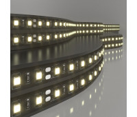 Светодиодная лента 24V 60Led 14,4W IP20 Black Лента светодиодная 24V 14,4W 60Led 5050 IP20 тёплый белый, Black, 5м