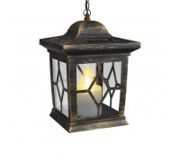 Уличный подвесной светильник  USL-S-180/PT220 Bronze lantern