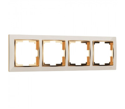 Рамка Слоновая Кость,Золото WL03-Frame-04-ivory-GD Werkel Рамка Слоновая Кость,Золото WL03-Frame-04-ivory-GD Werkel