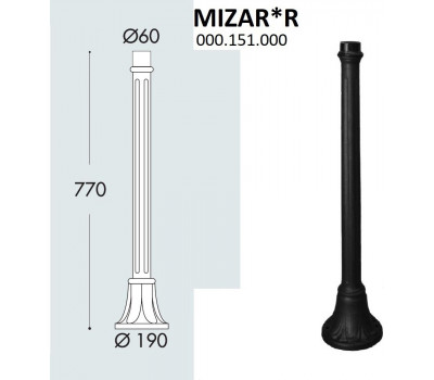 Столб MizarR 000.151.000.A0 Fumagalli Столб MizarR 000.151.000.A0 Fumagalli