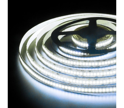 Светодиодная лента 24V 16W IP65 Лента светодиодная 24V 16W 240Led 2835 IP65 холодный белый, 5м Elektrostandard