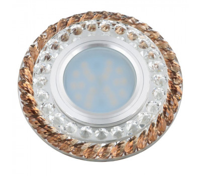 Точечный светильник Luciole DLS-L132 GU5.3 CHROME/BROWN Fametto Точечный светильник Luciole DLS-L132 GU5.3 CHROME/BROWN Fametto