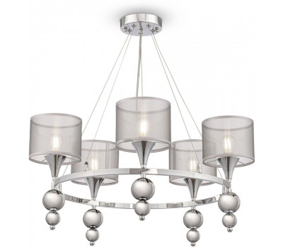 Подвесная люстра Lauren FR5093PL-05CH Freya Подвесная люстра Lauren FR5093PL-05CH Freya