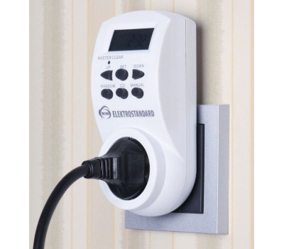 Розетка  TMH-E-4 16A x1 IP20 Белый Elektrostandard