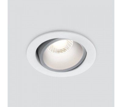 Точечный светильник  15267/LED 7W 4200K белый/серебро Elektrostandard