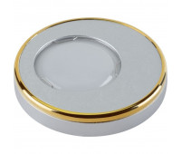 Точечный светильник Vernissage DLS-V104 GU5.3 SAND SILVER+GOLD
