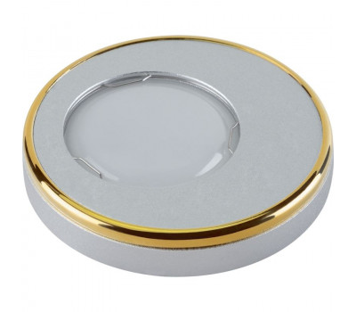 Точечный светильник Vernissage DLS-V104 GU5.3 SAND SILVER+GOLD Fametto Точечный светильник Vernissage DLS-V104 GU5.3 SAND SILVER+GOLD Fametto