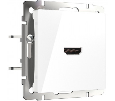 Розетка Встраиваемые механизмы белые W1186001 Werkel