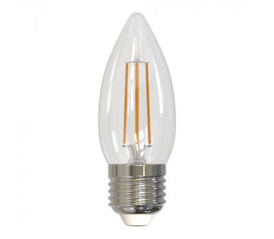Лампочка светодиодная LED-C35-9W/3000K/E27/CL/DIM GLA01TR картон Uniel Лампочка светодиодная LED-C35-9W/3000K/E27/CL/DIM GLA01TR картон Uniel