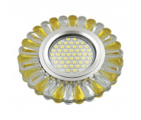 Точечный светильник Luciole DLS-L145 GU5.3 GLASSY/GOLD